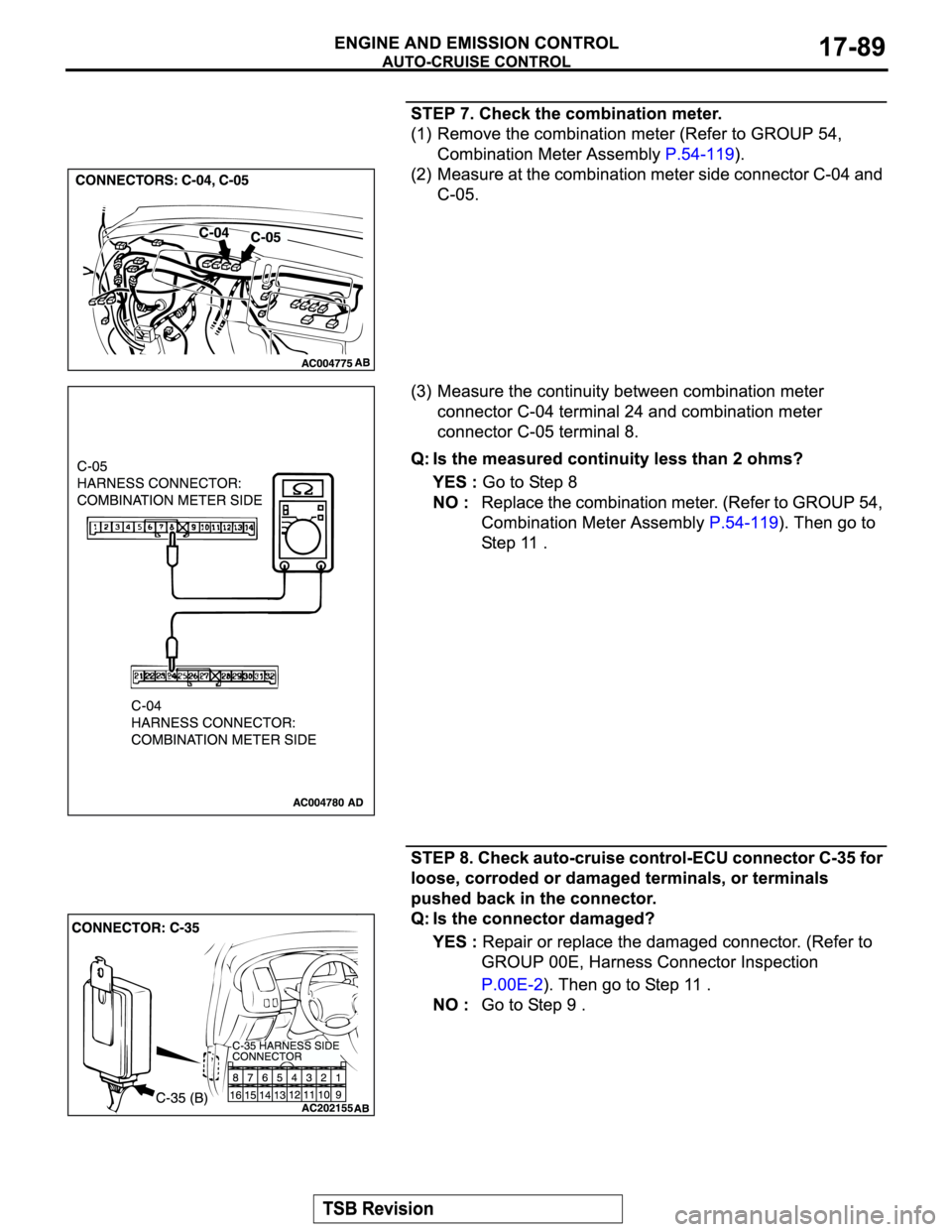MITSUBISHI MONTERO SPORT 2004  Service Repair Manual 