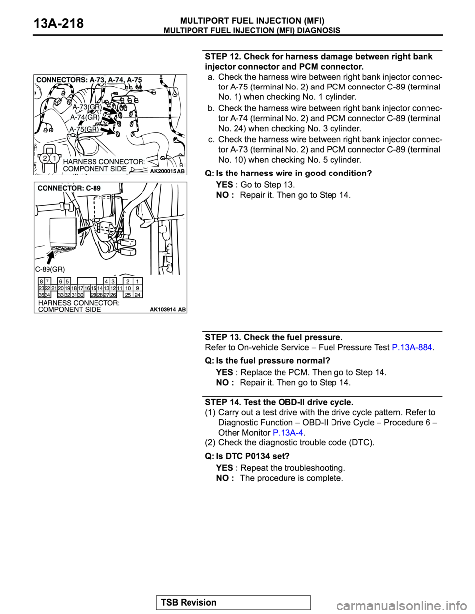 MITSUBISHI MONTERO SPORT 2004  Service Repair Manual 