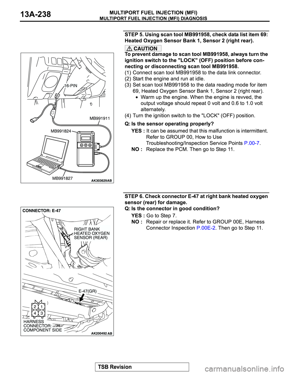 MITSUBISHI MONTERO SPORT 2004  Service Repair Manual 