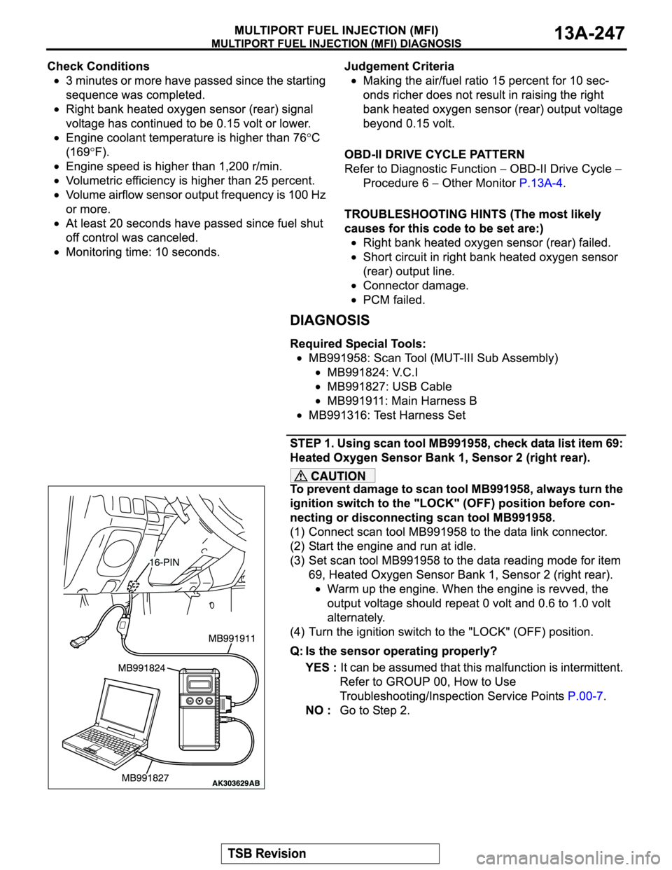 MITSUBISHI MONTERO SPORT 2004  Service Repair Manual 