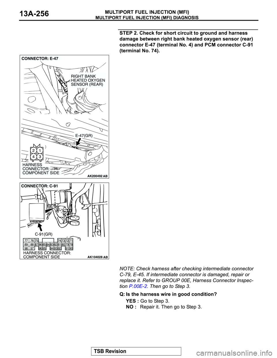 MITSUBISHI MONTERO SPORT 2004  Service Repair Manual 