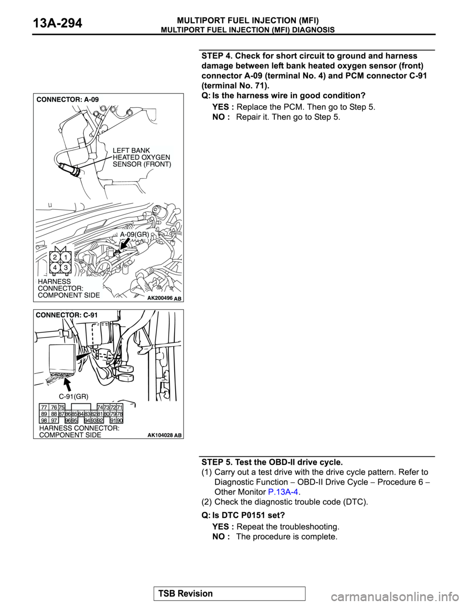 MITSUBISHI MONTERO SPORT 2004  Service Repair Manual 