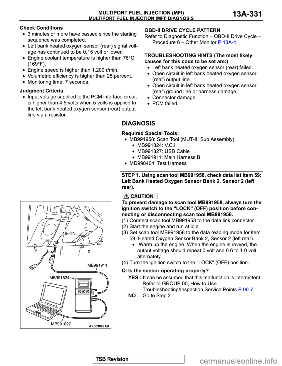 MITSUBISHI MONTERO SPORT 2004 Service Repair Manual MITSUBISHI MONTERO SPORT 2004 Service Repair Manual