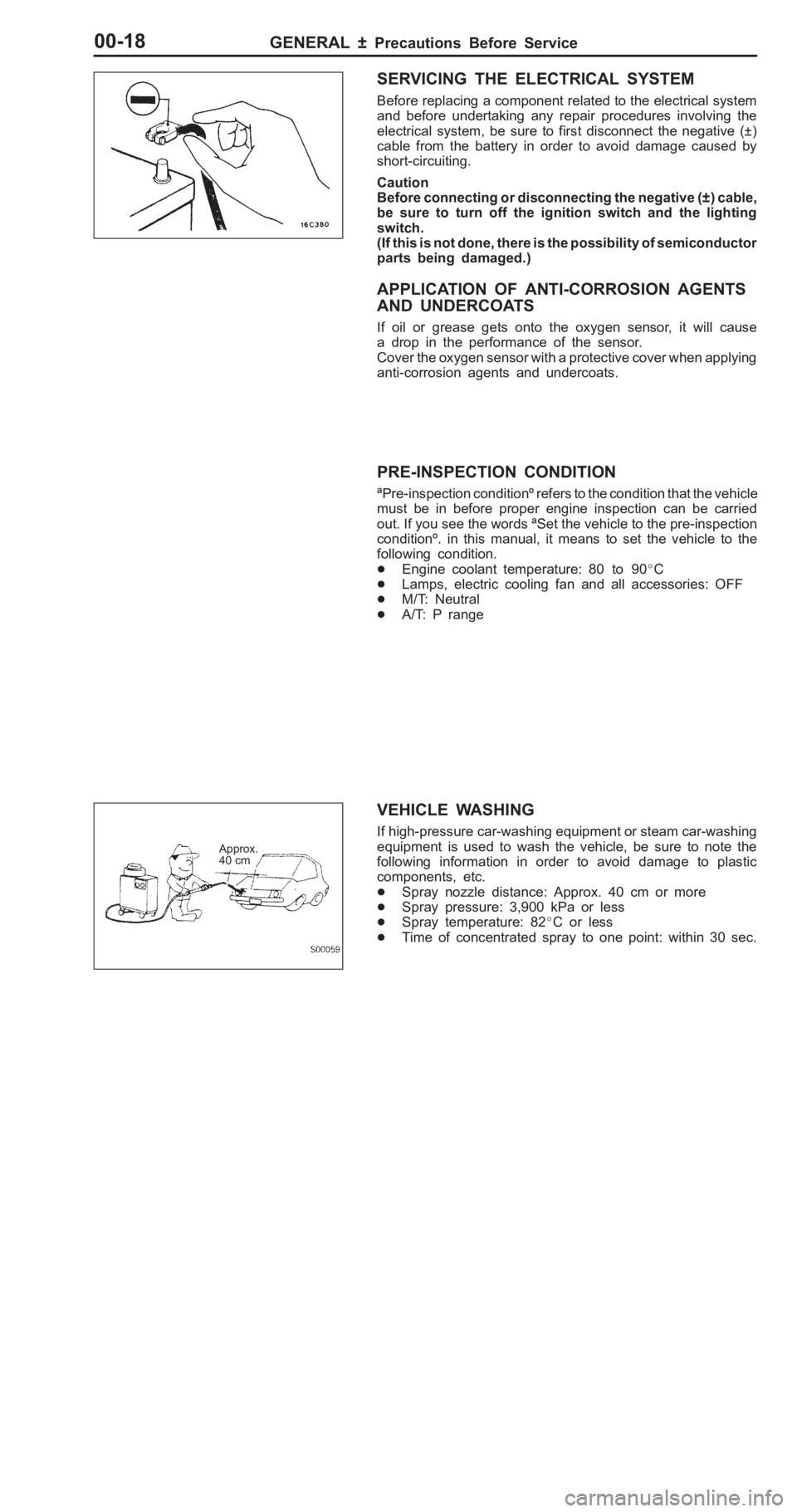 MITSUBISHI PAJERO PININ 2000 User Guide 
