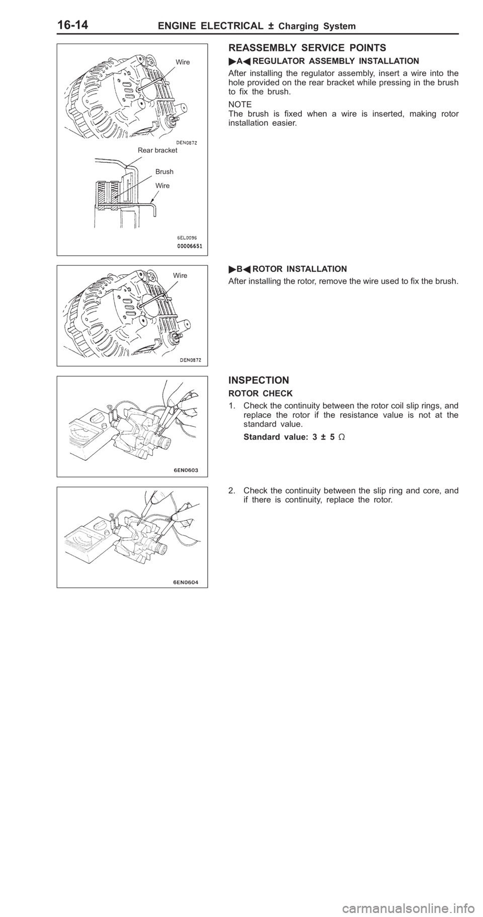 MITSUBISHI PAJERO PININ 2000  Workshop Manual �
�� � 