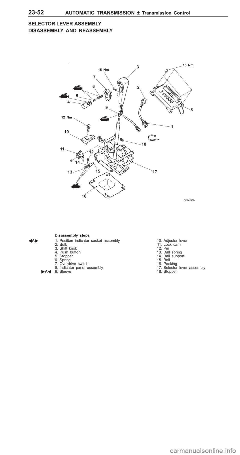 MITSUBISHI PAJERO PININ 2000  Workshop Manual 