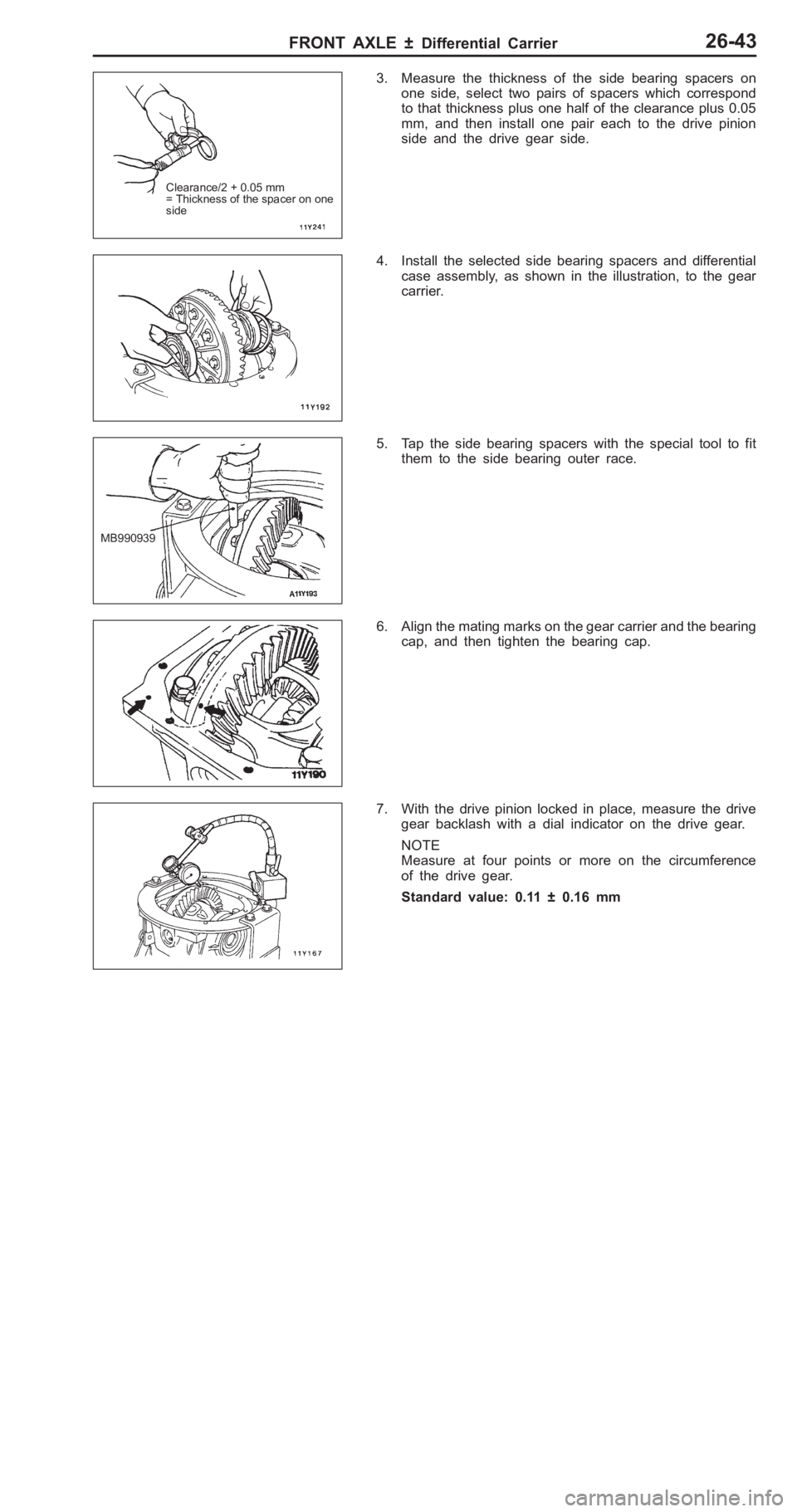 MITSUBISHI PAJERO PININ 2000  Workshop Manual �
�0�3�3�+�3�8�3 