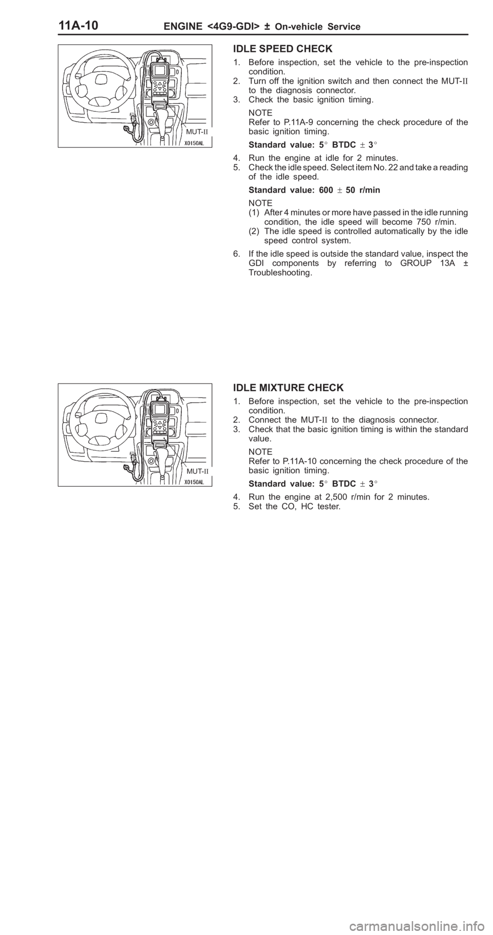 MITSUBISHI PAJERO PININ 2000 Service Manual 