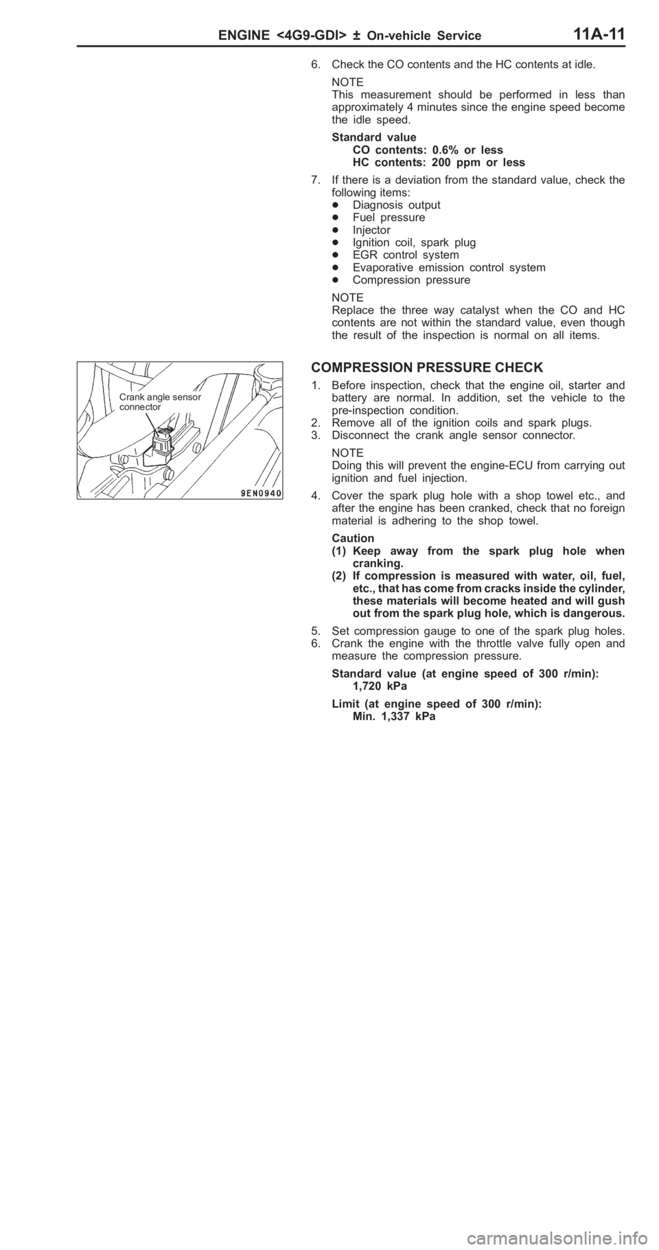 MITSUBISHI PAJERO PININ 2000 Service Manual 