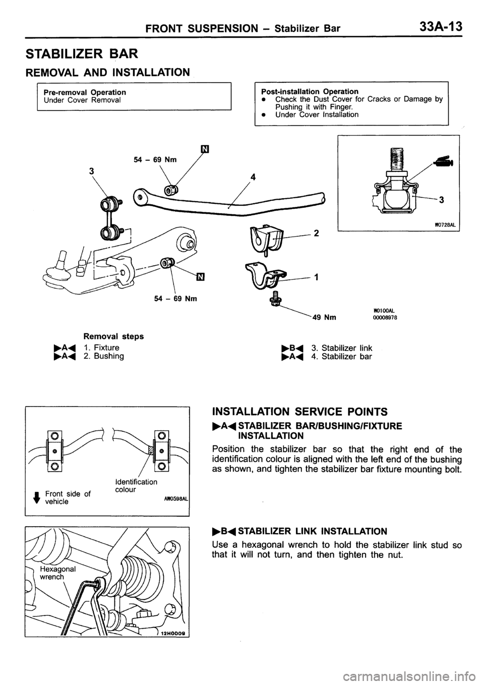 MITSUBISHI PAJERO PININ 2000 Workshop Manual MITSUBISHI PAJERO PININ 2000 Workshop Manual