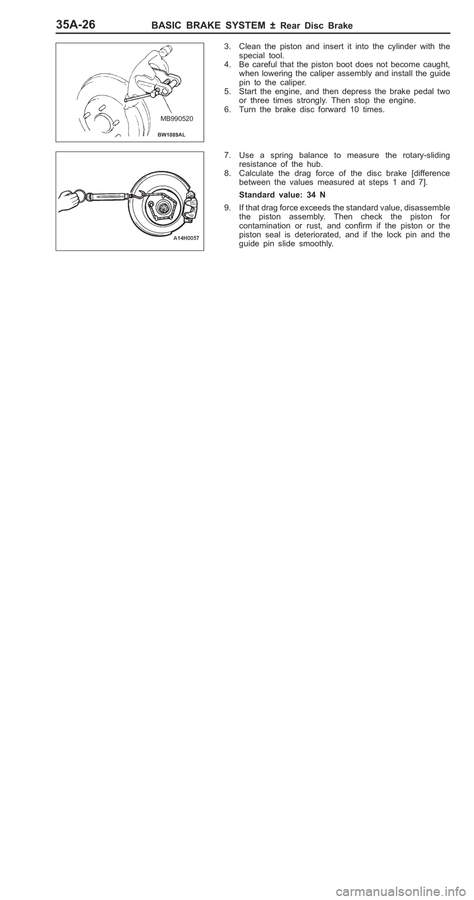 MITSUBISHI PAJERO PININ 2000  Workshop Manual 