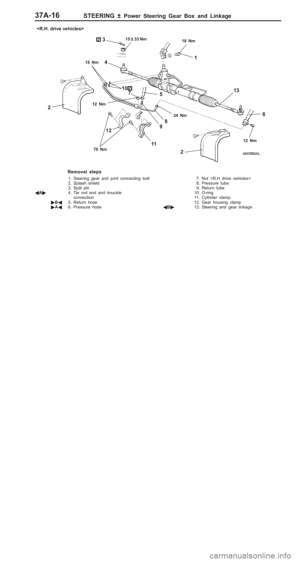 MITSUBISHI PAJERO PININ 2000  Workshop Manual 