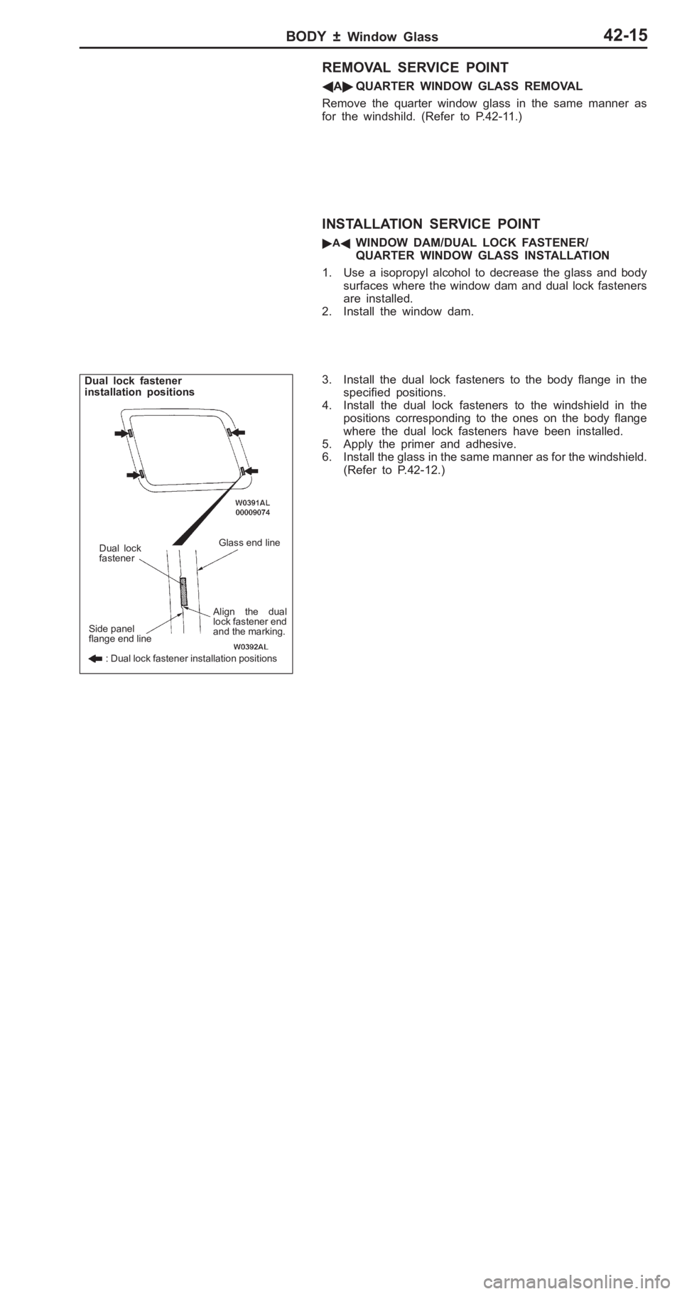 MITSUBISHI PAJERO PININ 2000  Workshop Manual 