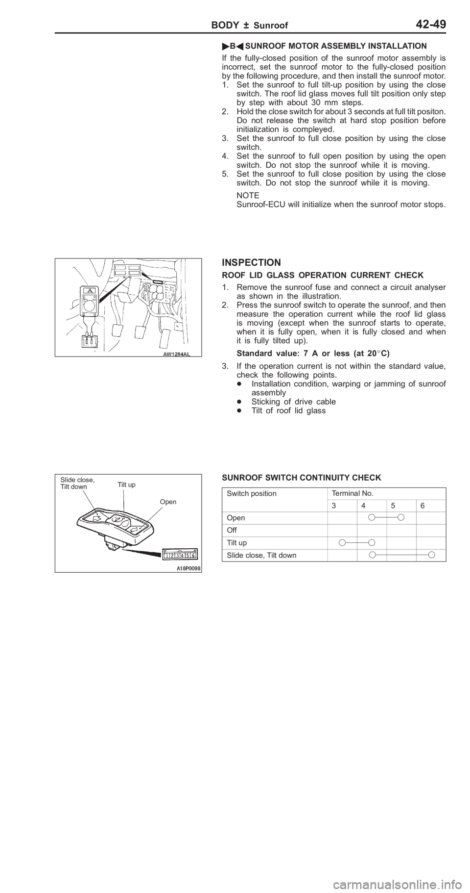 MITSUBISHI PAJERO PININ 2000  Workshop Manual �
� �� ��
 ��� �# �� �8 �? �4 �7
�(
�
��
 �(
�� �
��� � � �
 �-
��� ��� �� �� �� � ��� � � �� �
 