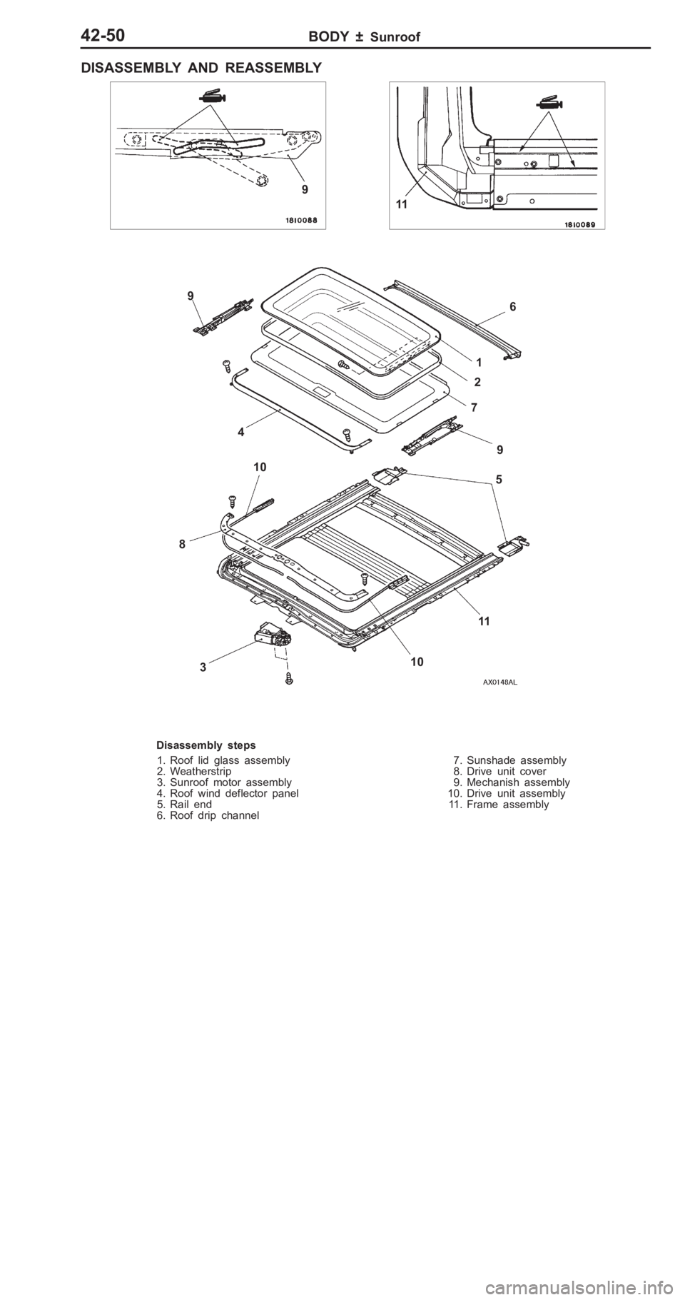 MITSUBISHI PAJERO PININ 2000  Workshop Manual 