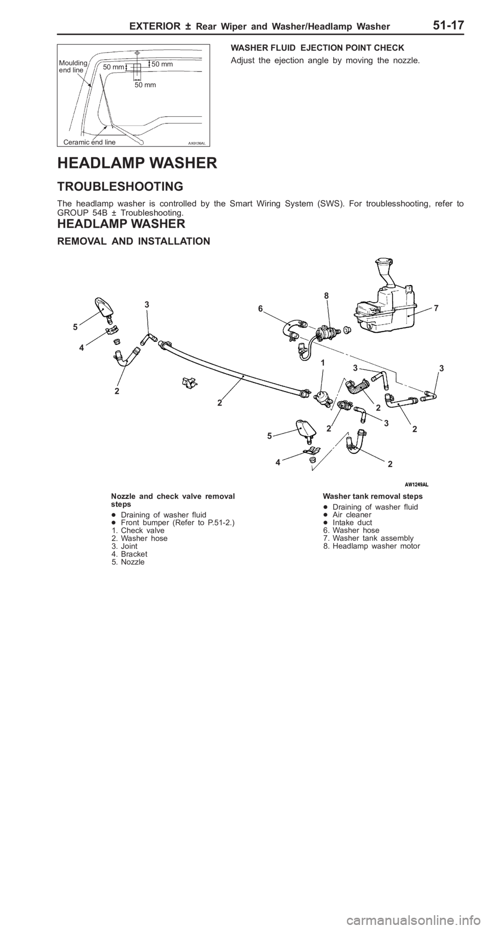 MITSUBISHI PAJERO PININ 2000  Workshop Manual 