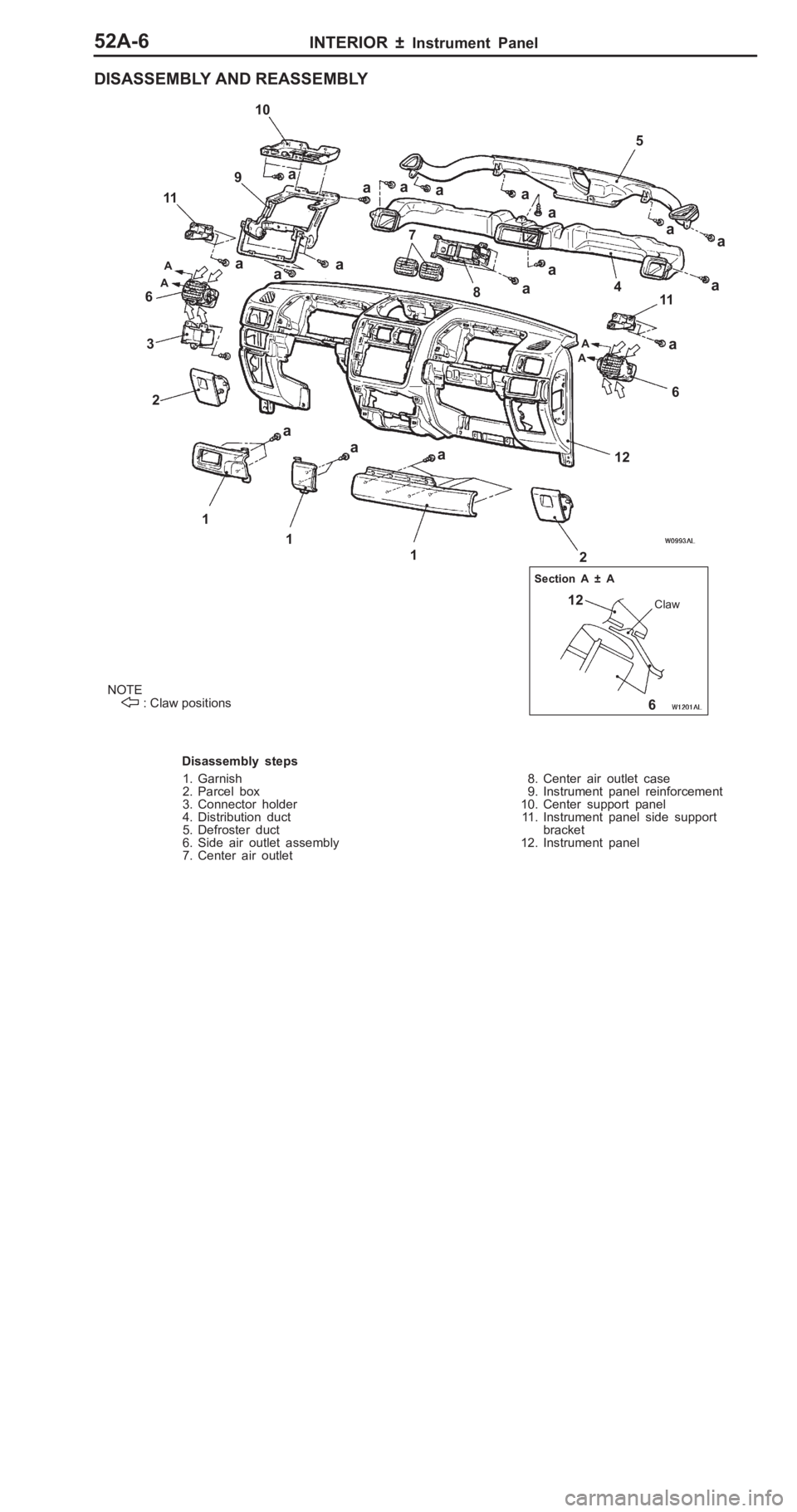 MITSUBISHI PAJERO PININ 2000  Workshop Manual 