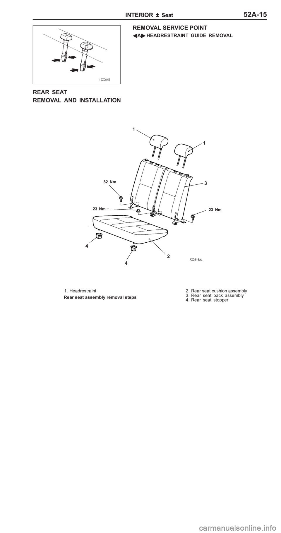 MITSUBISHI PAJERO PININ 2000  Workshop Manual 