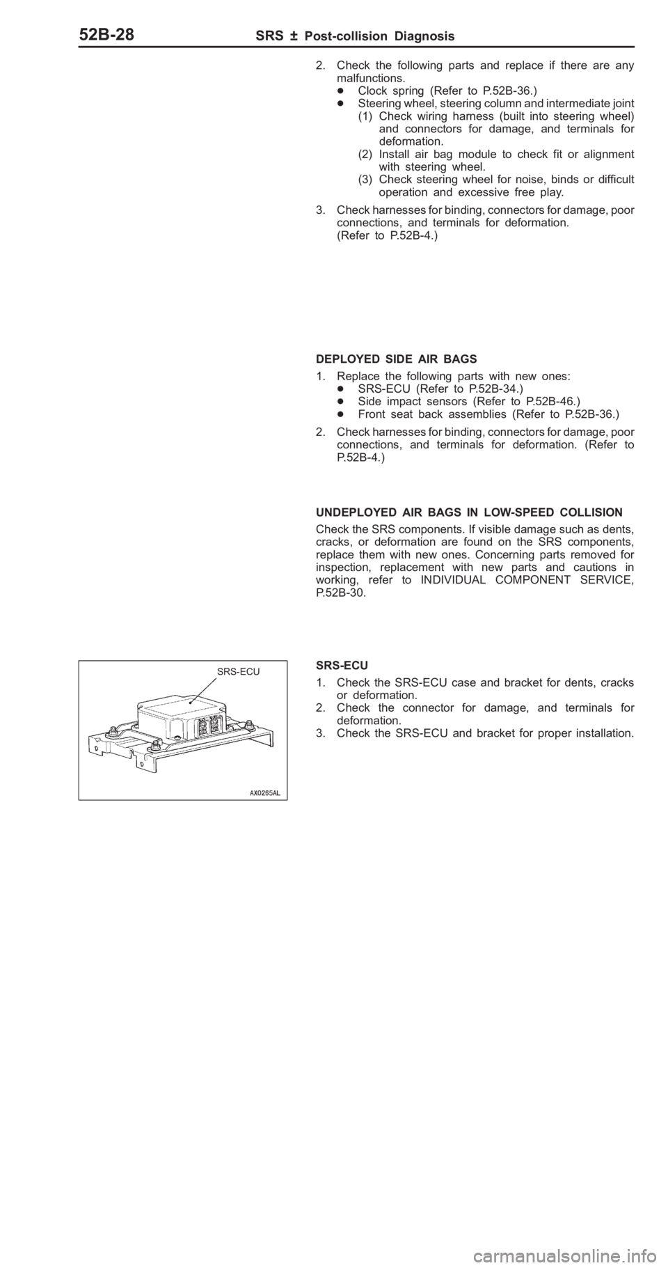 MITSUBISHI PAJERO PININ 2000  Workshop Manual 