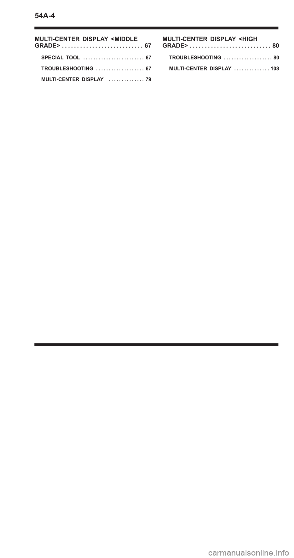 MITSUBISHI PAJERO PININ 2000  Workshop Manual 