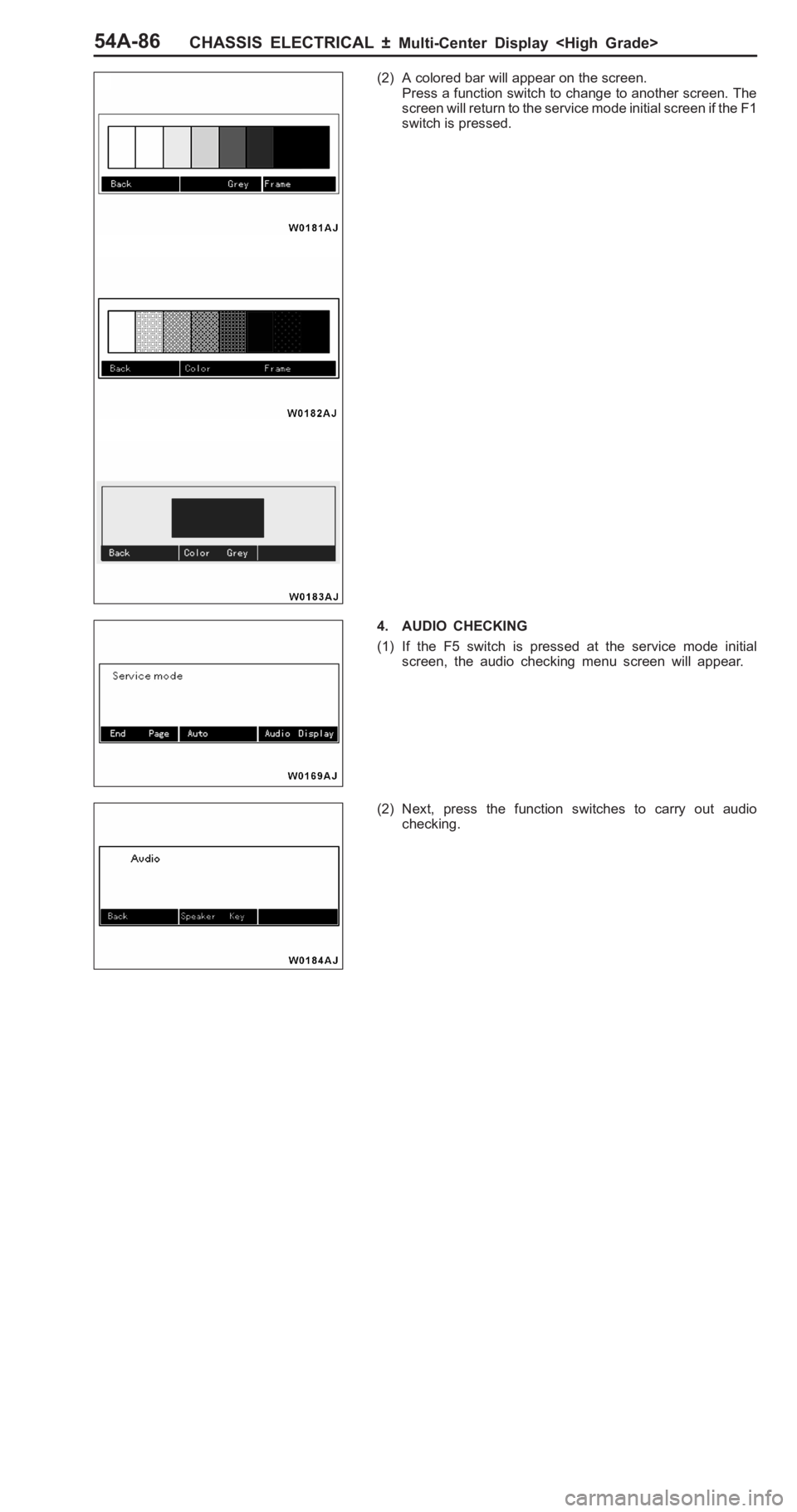 MITSUBISHI PAJERO PININ 2000  Workshop Manual 