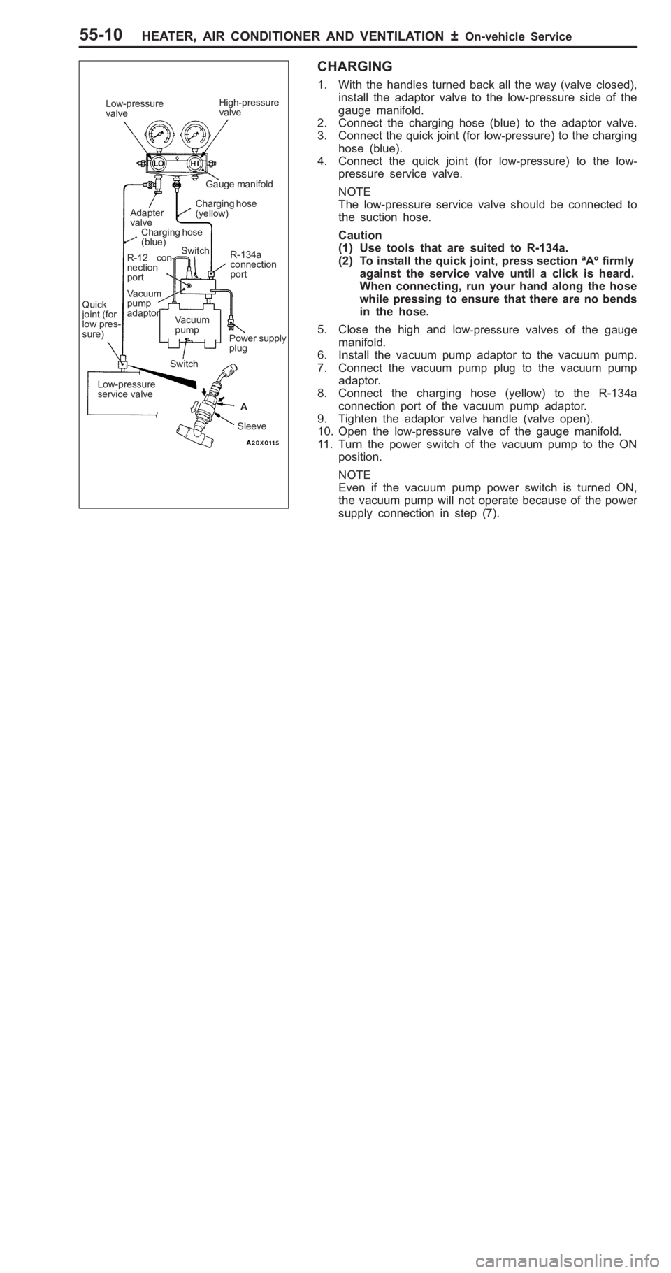 MITSUBISHI PAJERO PININ 2000  Workshop Manual 