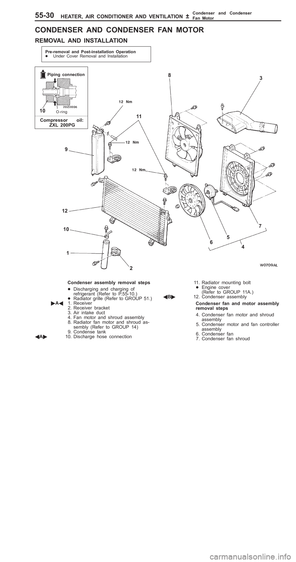 MITSUBISHI PAJERO PININ 2000  Workshop Manual �
�( �+�-�	�+ � �	�" �� �+�- �� �( �+�-�	�+ � �	�" �� � �+ �� �(��( �"
R EM OVA L  A ND  IN STA LLA TIO N 