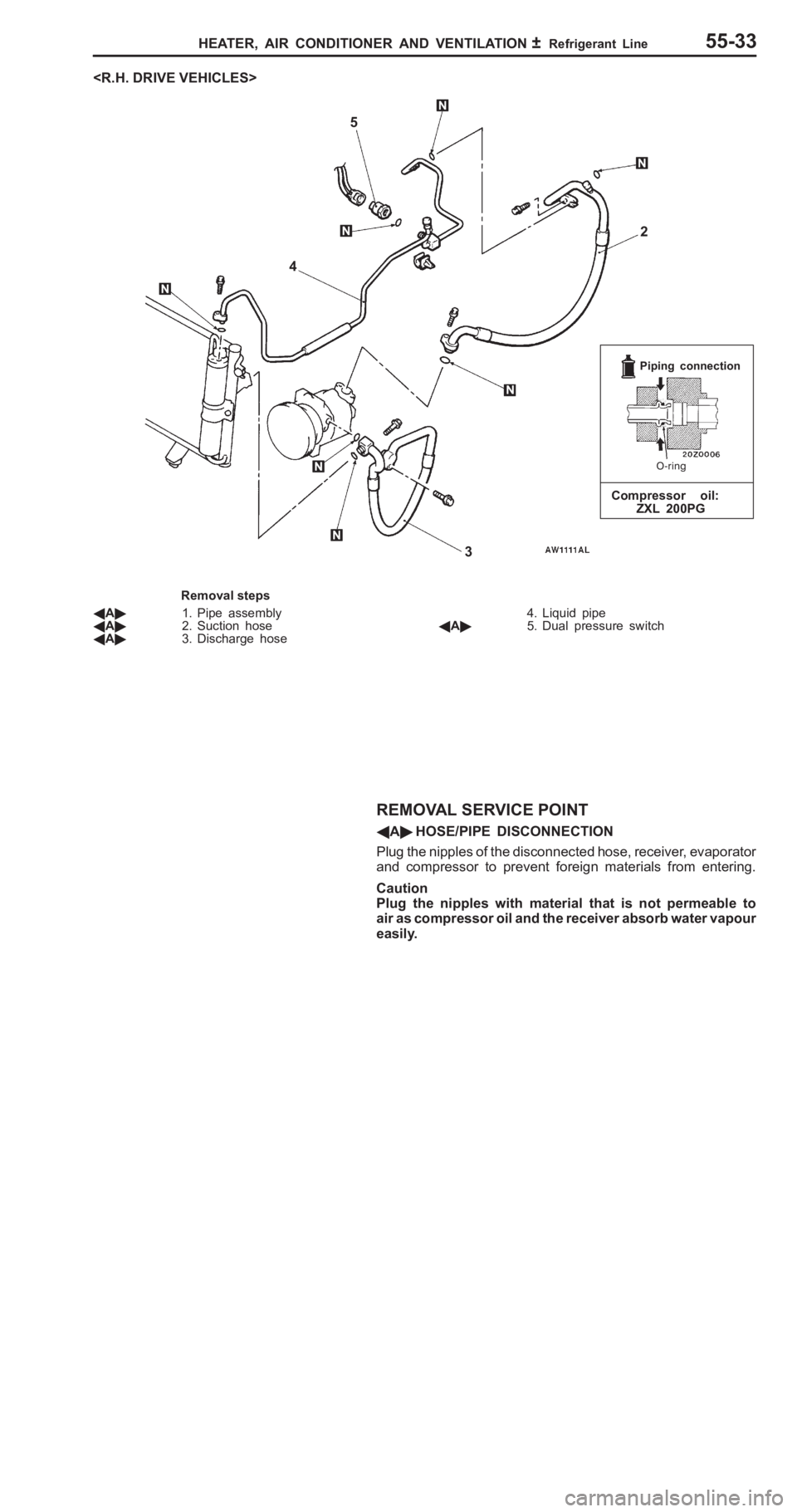 MITSUBISHI PAJERO PININ 2000  Workshop Manual 