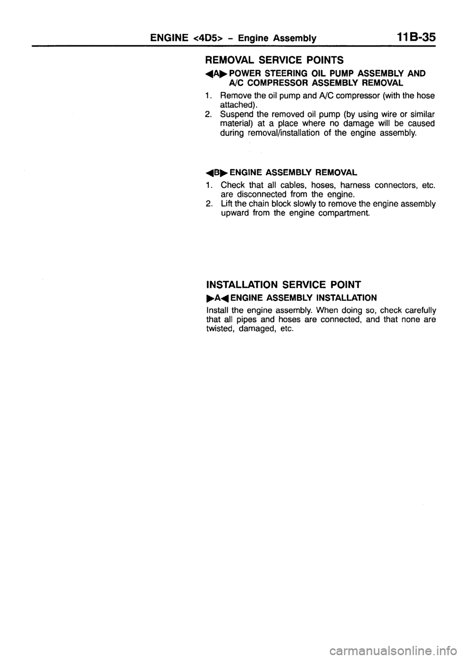 MITSUBISHI PAJERO SPORT 1999 Workshop Manual MITSUBISHI PAJERO SPORT 1999 Workshop Manual