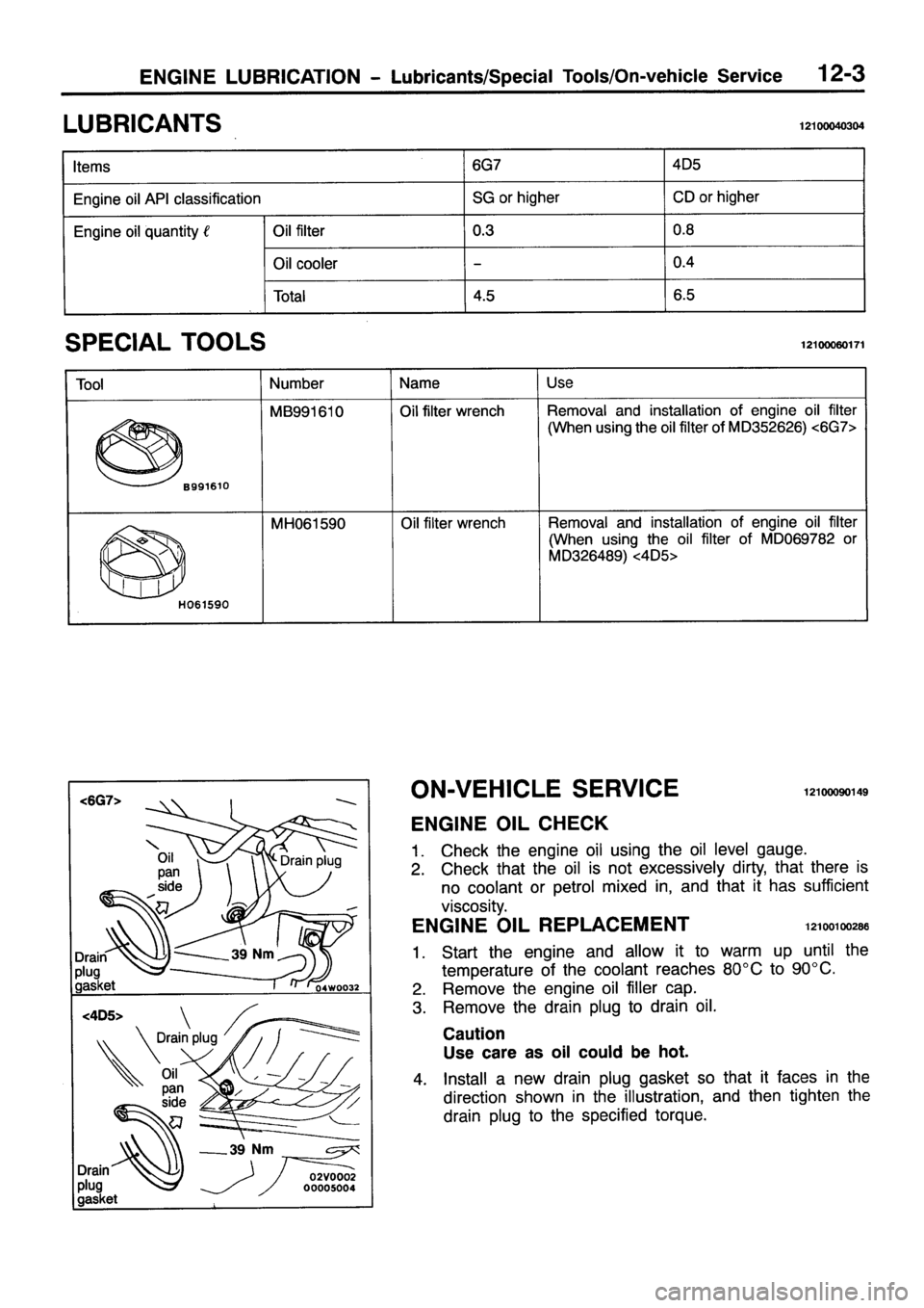 MITSUBISHI PAJERO SPORT 1999 Workshop Manual MITSUBISHI PAJERO SPORT 1999 Workshop Manual