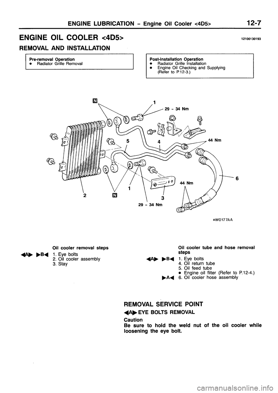 MITSUBISHI PAJERO SPORT 1999  Workshop Manual 