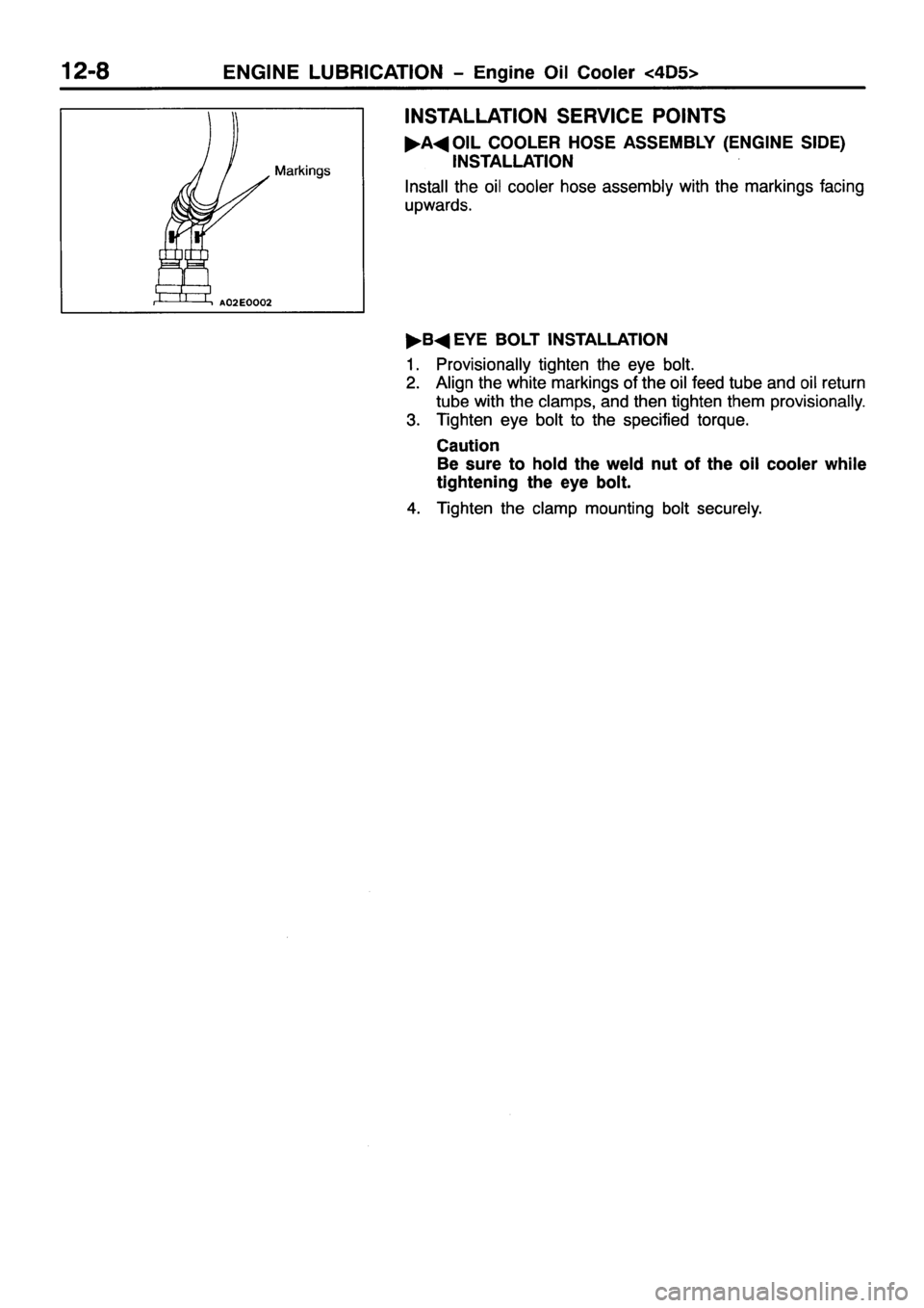 MITSUBISHI PAJERO SPORT 1999  Workshop Manual 