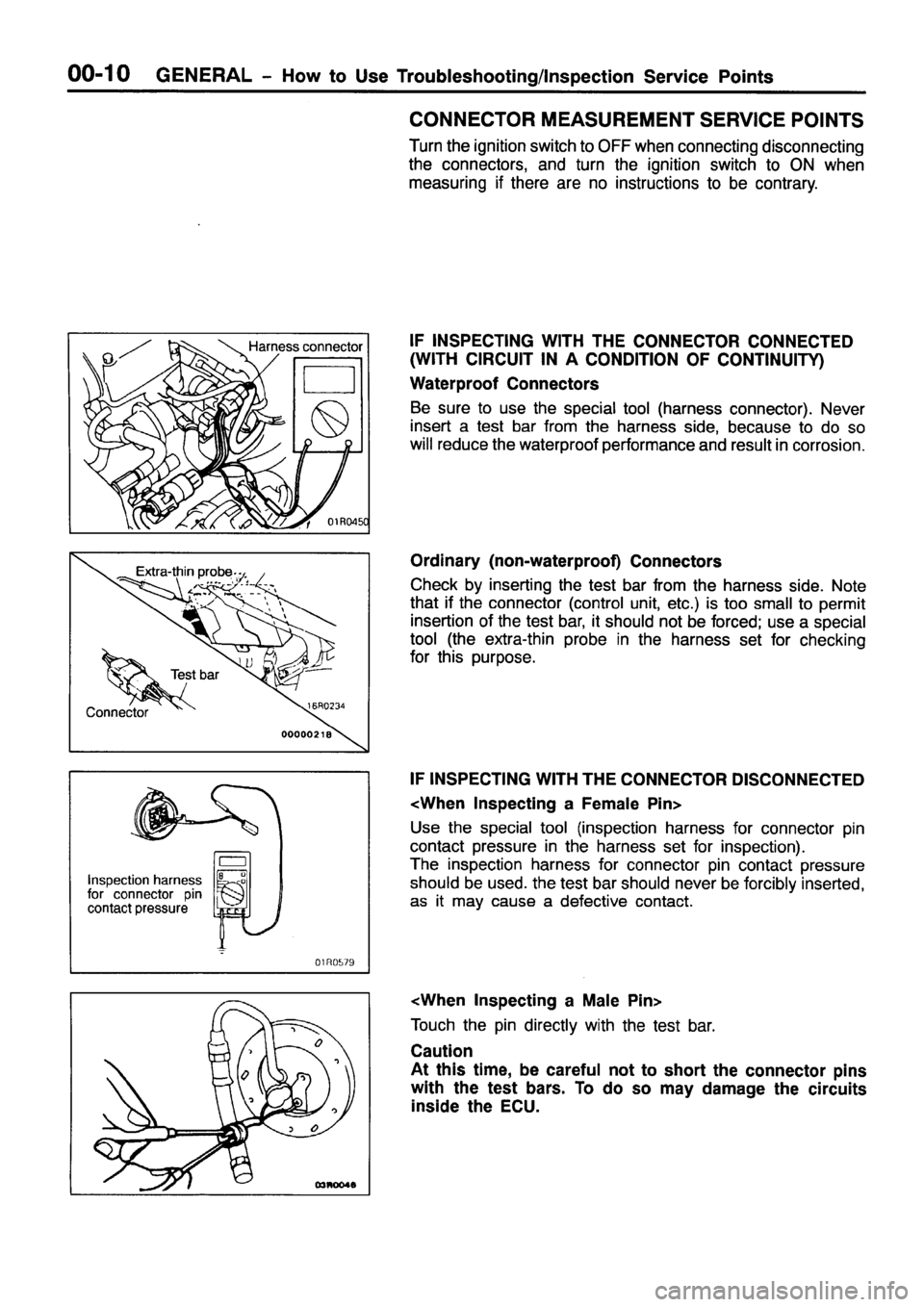 MITSUBISHI PAJERO SPORT 1999 User Guide MITSUBISHI PAJERO SPORT 1999 User Guide