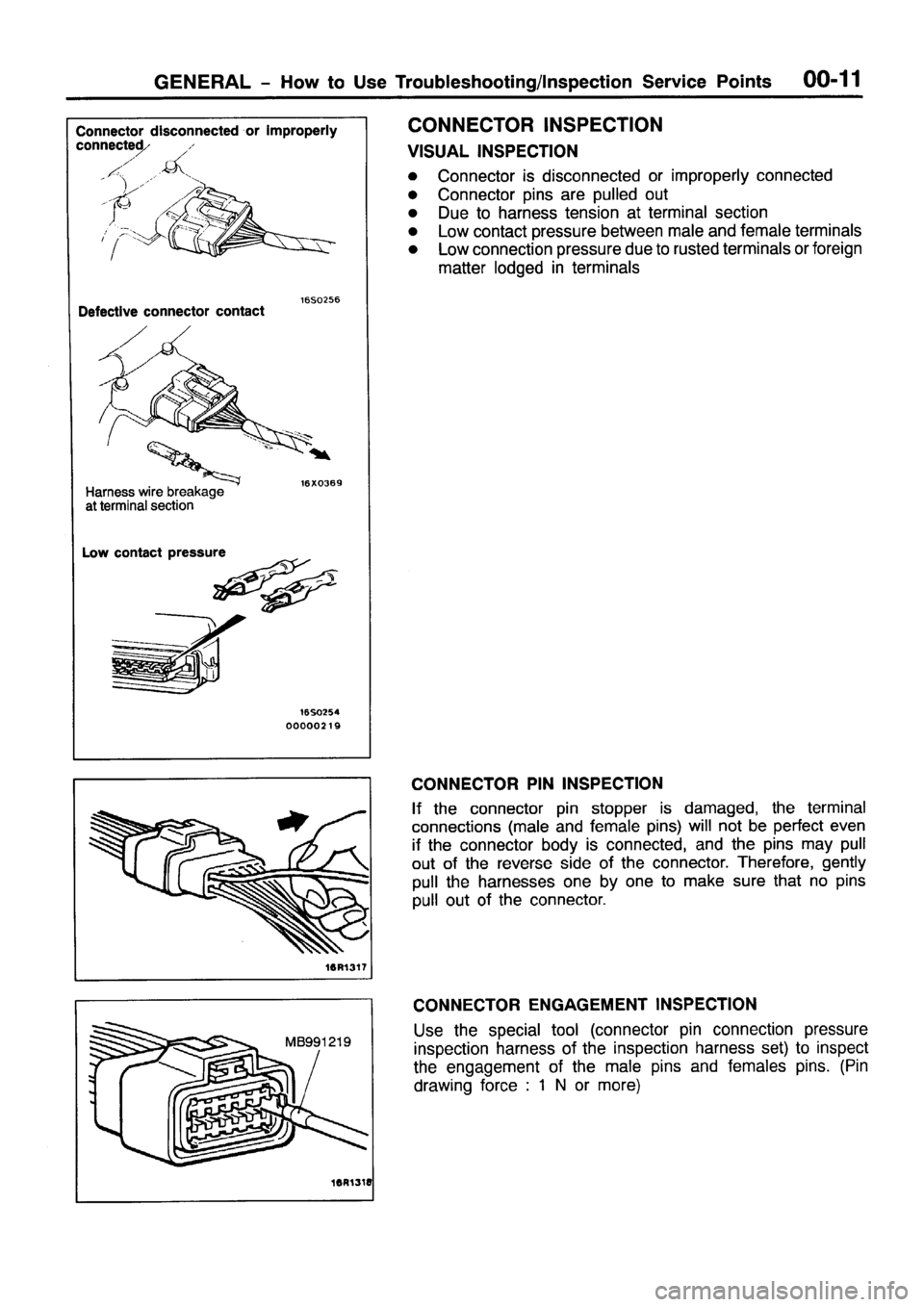 MITSUBISHI PAJERO SPORT 1999 User Guide MITSUBISHI PAJERO SPORT 1999 User Guide