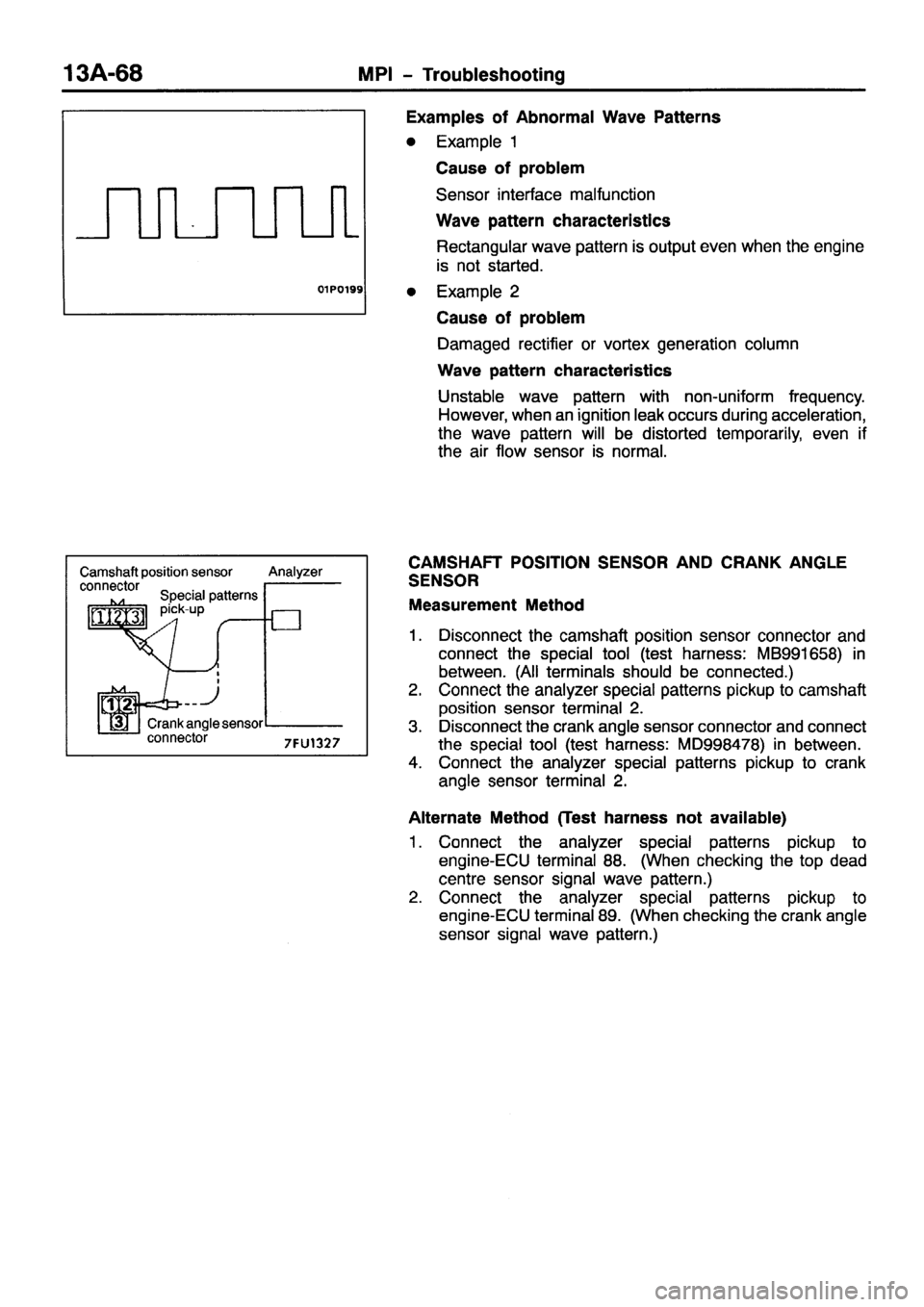 MITSUBISHI PAJERO SPORT 1999 Workshop Manual MITSUBISHI PAJERO SPORT 1999 Workshop Manual