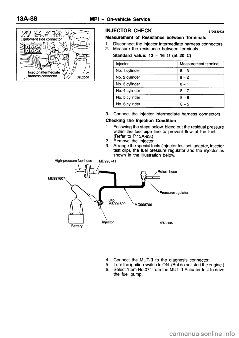 MITSUBISHI PAJERO SPORT 1999  Workshop Manual 