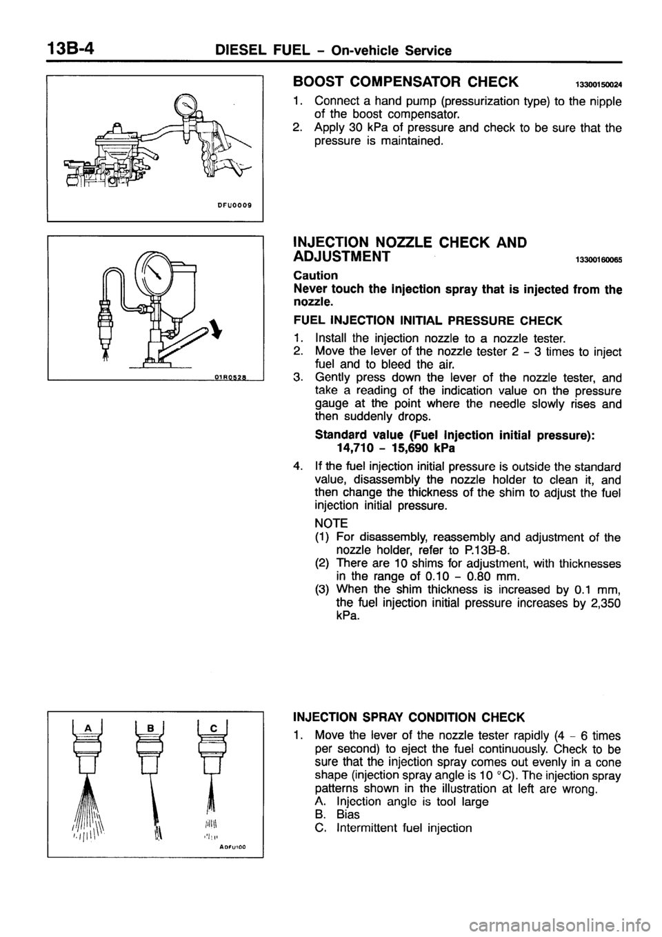 MITSUBISHI PAJERO SPORT 1999 Workshop Manual MITSUBISHI PAJERO SPORT 1999 Workshop Manual