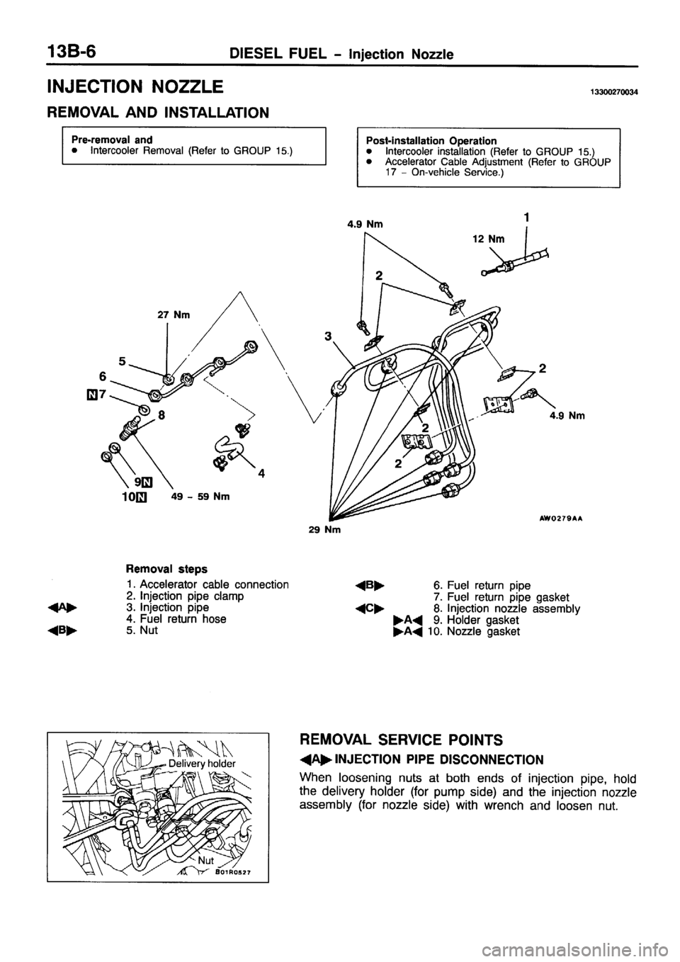 MITSUBISHI PAJERO SPORT 1999 Workshop Manual MITSUBISHI PAJERO SPORT 1999 Workshop Manual