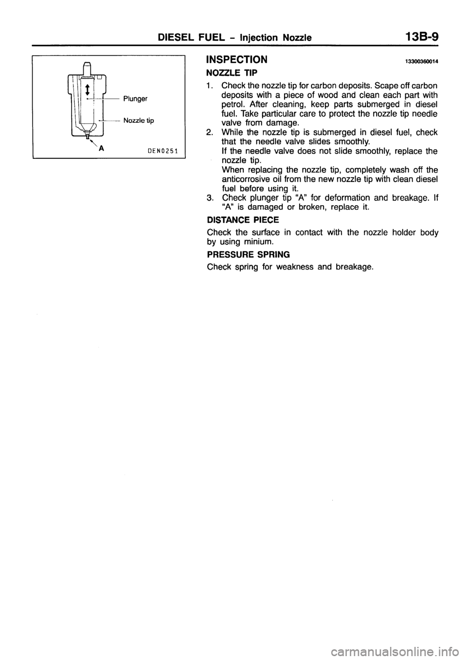 MITSUBISHI PAJERO SPORT 1999 Workshop Manual MITSUBISHI PAJERO SPORT 1999 Workshop Manual