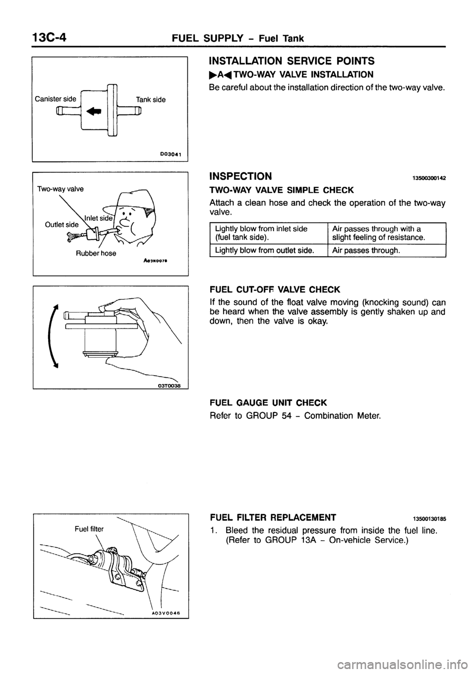 MITSUBISHI PAJERO SPORT 1999 Workshop Manual MITSUBISHI PAJERO SPORT 1999 Workshop Manual