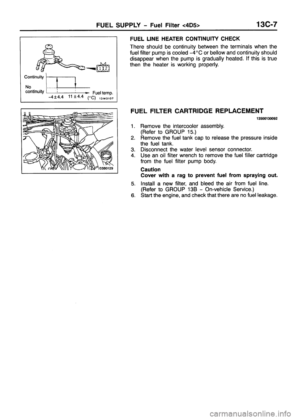 MITSUBISHI PAJERO SPORT 1999 Workshop Manual MITSUBISHI PAJERO SPORT 1999 Workshop Manual