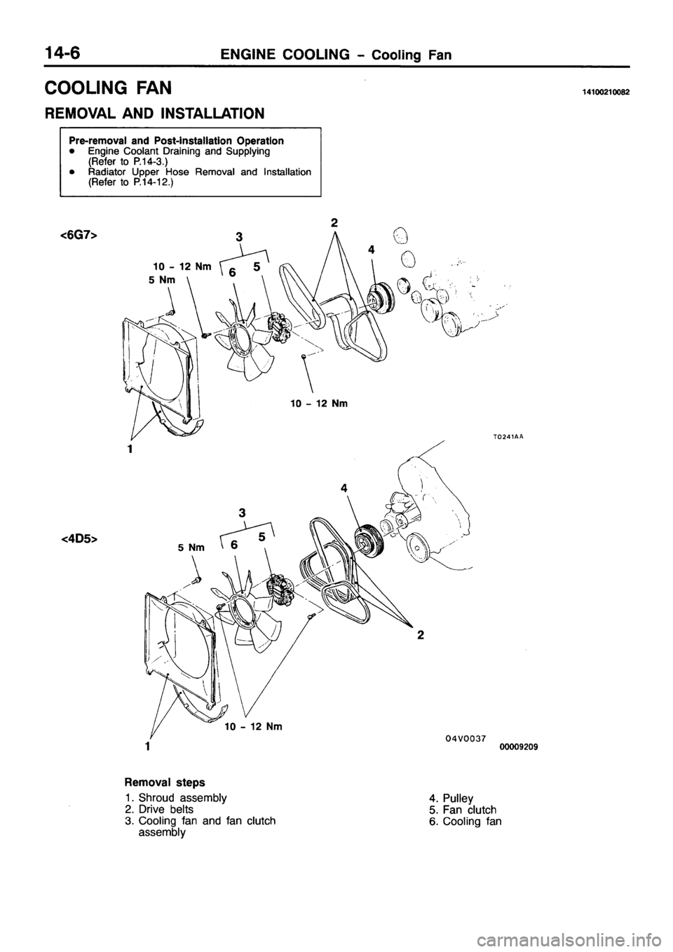 MITSUBISHI PAJERO SPORT 1999 Workshop Manual MITSUBISHI PAJERO SPORT 1999 Workshop Manual
