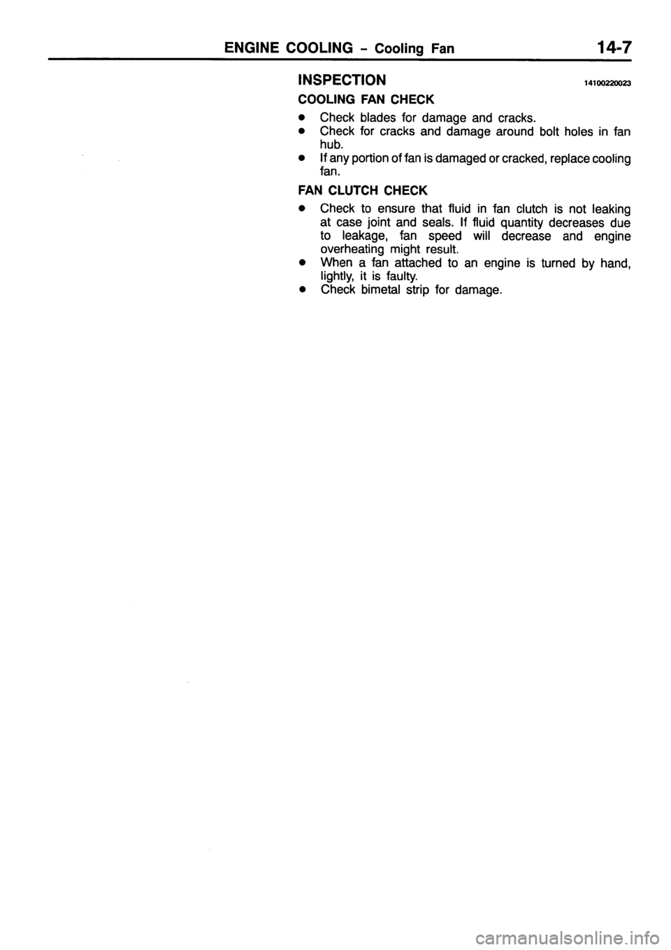 MITSUBISHI PAJERO SPORT 1999 Workshop Manual MITSUBISHI PAJERO SPORT 1999 Workshop Manual