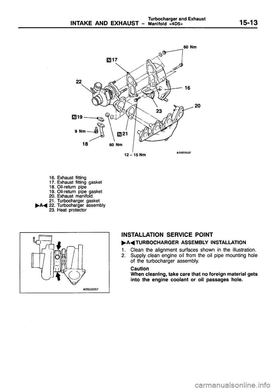 MITSUBISHI PAJERO SPORT 1999 Workshop Manual MITSUBISHI PAJERO SPORT 1999 Workshop Manual