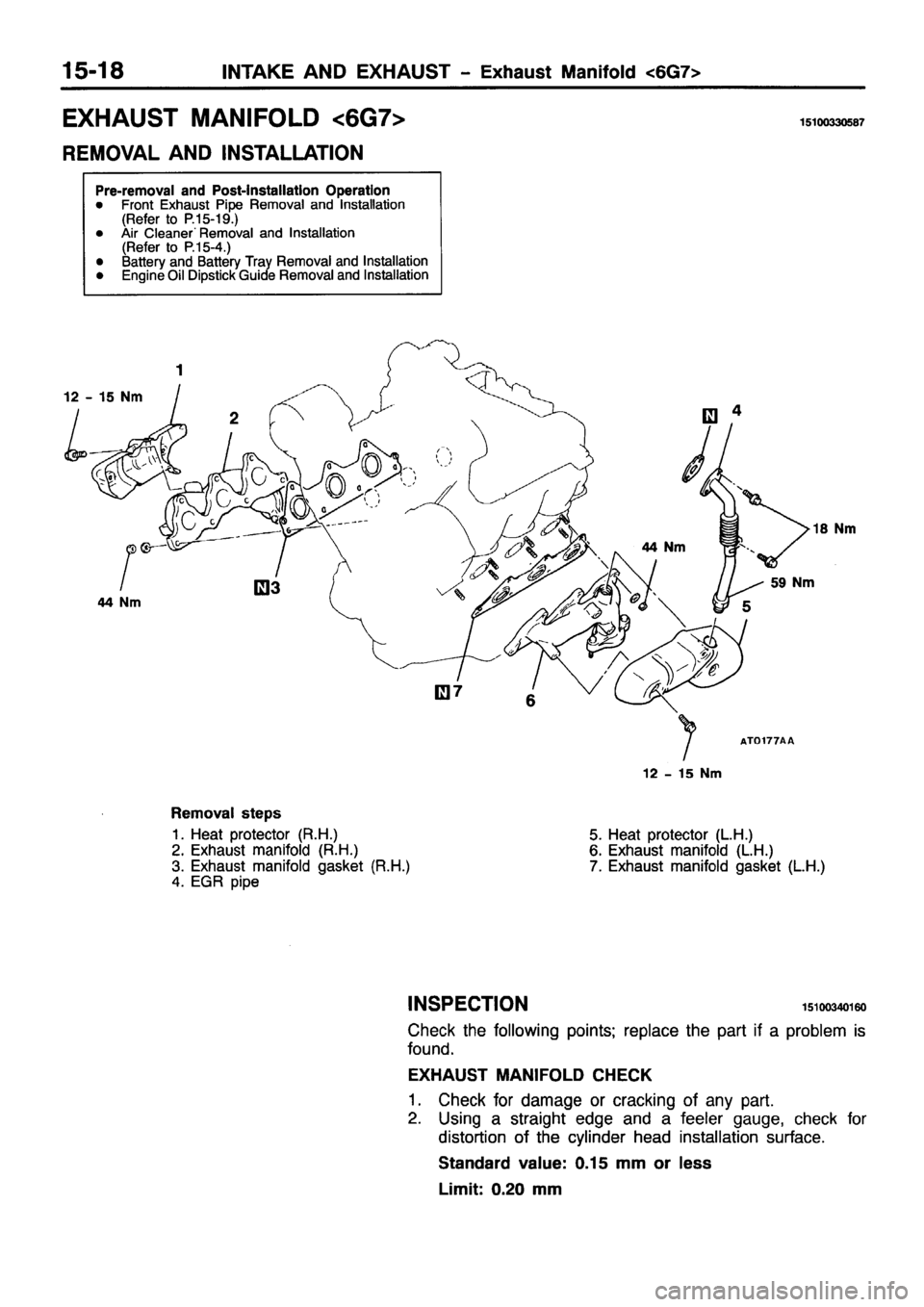 MITSUBISHI PAJERO SPORT 1999 Workshop Manual MITSUBISHI PAJERO SPORT 1999 Workshop Manual