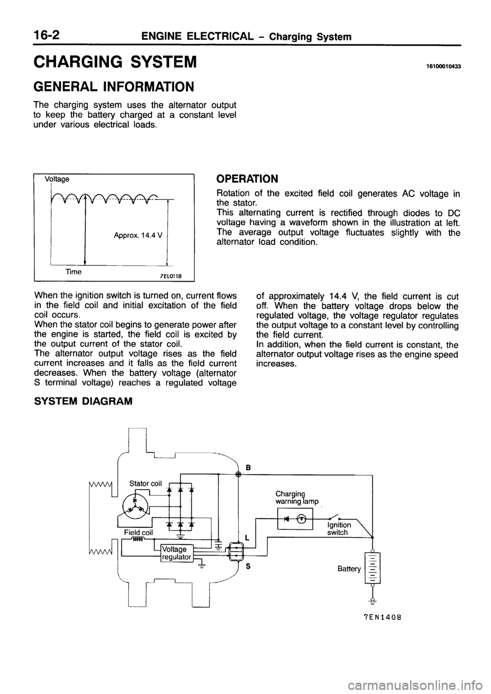 MITSUBISHI PAJERO SPORT 1999 Workshop Manual MITSUBISHI PAJERO SPORT 1999 Workshop Manual
