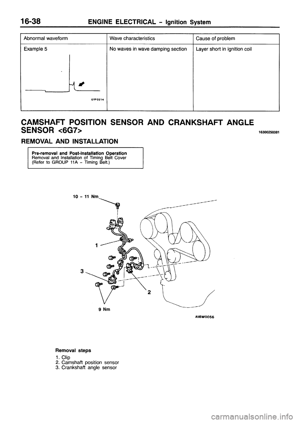 MITSUBISHI PAJERO SPORT 1999 Workshop Manual MITSUBISHI PAJERO SPORT 1999 Workshop Manual