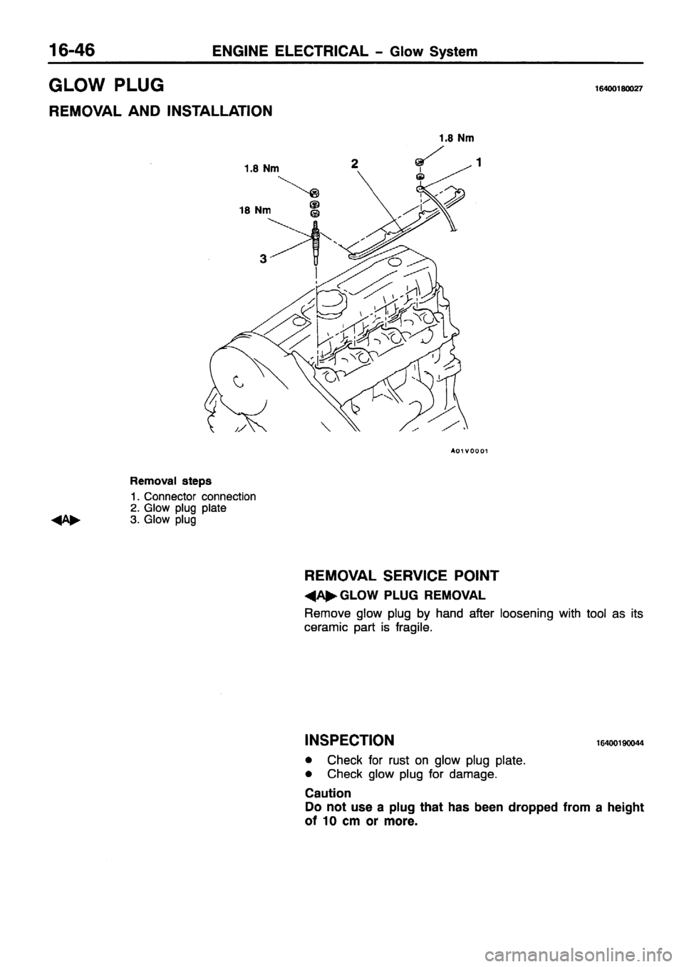 MITSUBISHI PAJERO SPORT 1999 Workshop Manual MITSUBISHI PAJERO SPORT 1999 Workshop Manual