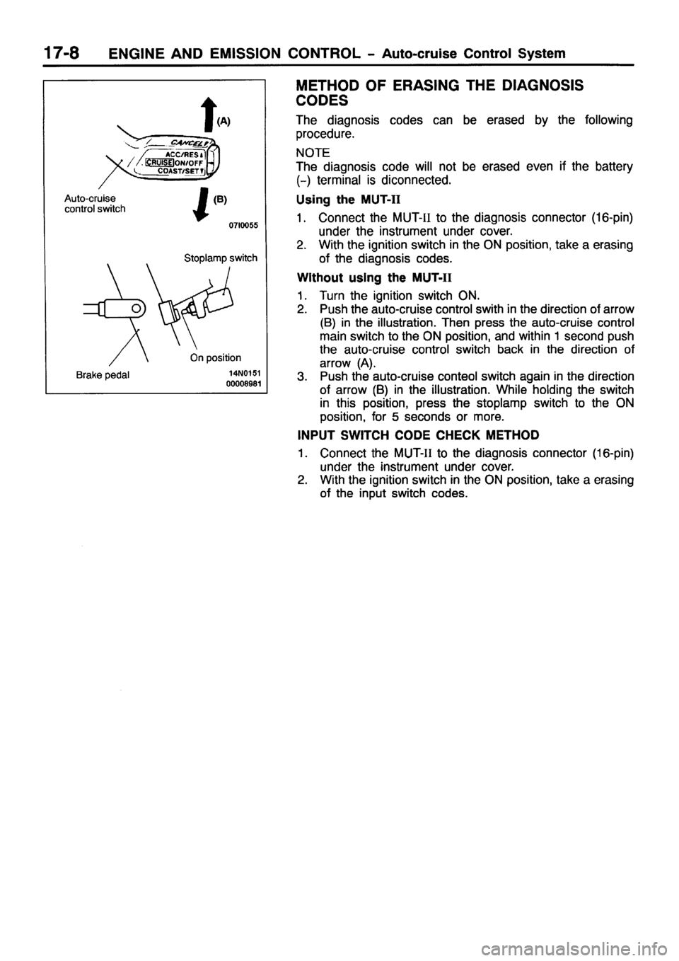 MITSUBISHI PAJERO SPORT 1999 Workshop Manual MITSUBISHI PAJERO SPORT 1999 Workshop Manual