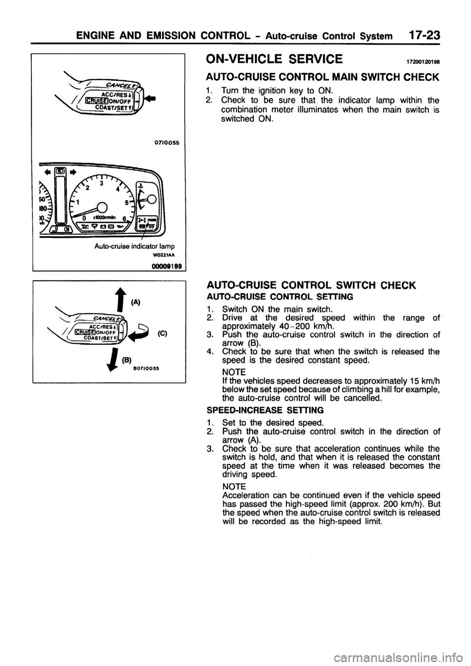 MITSUBISHI PAJERO SPORT 1999 Workshop Manual MITSUBISHI PAJERO SPORT 1999 Workshop Manual